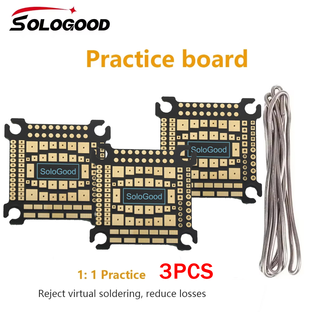 SoloGood Soldering Practice Bo - Fpv Drone Tool Kit ulasan dan harga