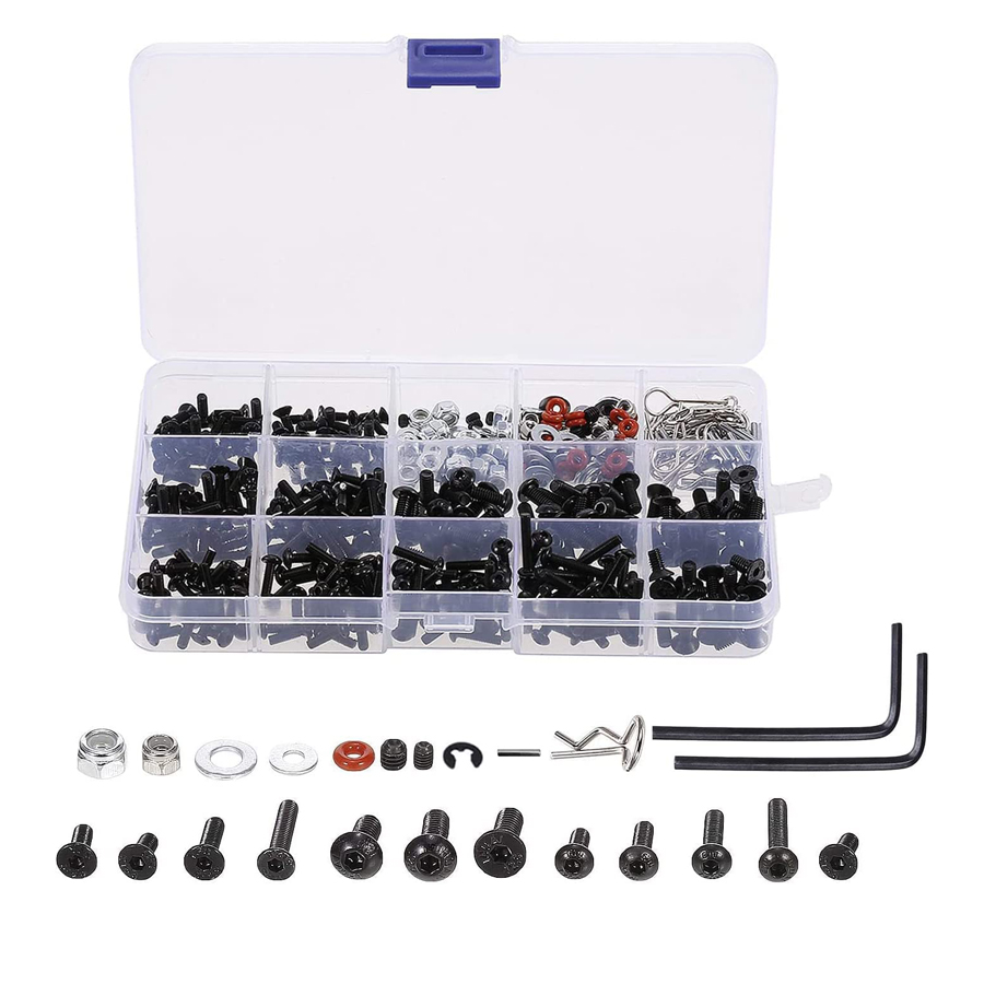 522PCS  Universal RC Screw Kit - Fpv Drone Tool Kit ulasan dan harga