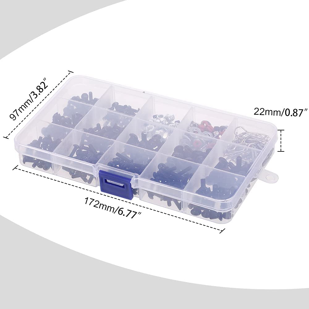 522PCS  Universal RC Screw Kit - Fpv Drone Tool Kit ulasan dan harga