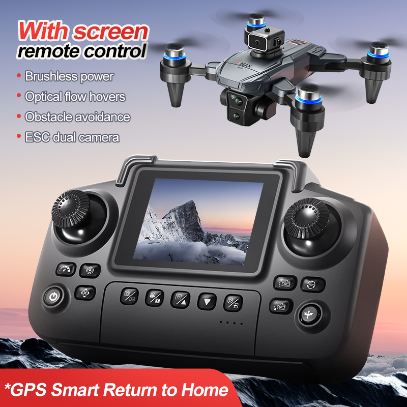 GPS RC Drone With Screen 4K Pr - Fpv Drone Charger ulasan dan harga