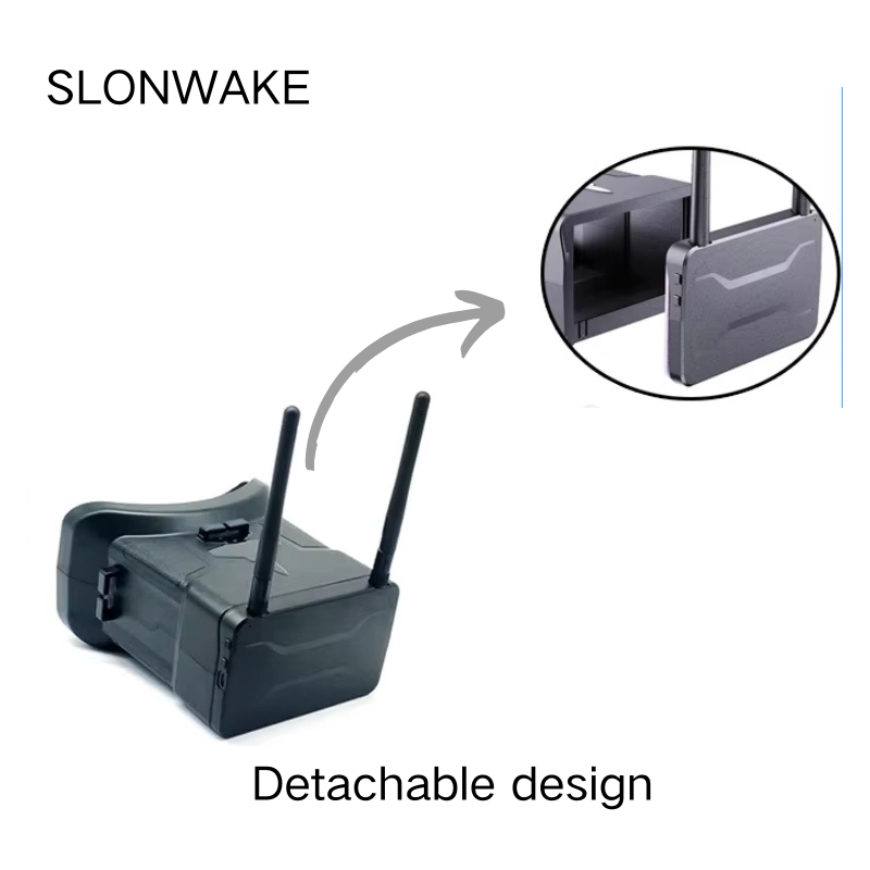5.8G FPV Goggles 4.3 Inch 480* - Fpv Drone Goggles ulasan dan harga